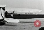 Image of aircraft wing folding mechanism Dearborn Michigan USA, 1926, second 22 stock footage video 65675066200