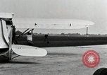 Image of aircraft wing folding mechanism Dearborn Michigan USA, 1926, second 24 stock footage video 65675066200