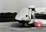 Image of aircraft wing folding mechanism Dearborn Michigan USA, 1926, second 28 stock footage video 65675066200