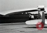 Image of aircraft wing folding mechanism Dearborn Michigan USA, 1926, second 33 stock footage video 65675066200