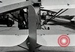 Image of aircraft wing folding mechanism Dearborn Michigan USA, 1926, second 54 stock footage video 65675066200