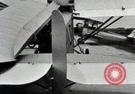 Image of aircraft wing folding mechanism Dearborn Michigan USA, 1926, second 56 stock footage video 65675066200