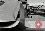 Image of aircraft wing folding mechanism Dearborn Michigan USA, 1926, second 57 stock footage video 65675066200