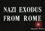 Image libération de Rome Italie, 1944, de la seconde 32 séquences d'archives historiques vidéo 65675066216