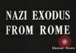 Image libération de Rome Italie, 1944, de la seconde 35 séquences d'archives historiques vidéo 65675066216