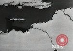 Image libération de villages français Cherbourg Normandie France, 1944, de la seconde 45 séquences d'archives historiques vidéo 65675066218