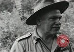 Standbild US General Robert Eichelberger Buna New Guinea, 1943, aus Sekunde 35 historischem Filmmaterial Videoclip 65675066259