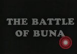 Image Bataille de Buna-Gona Buna Nouvelle Guinée, 1943, de la seconde 11 séquences d'archives historiques vidéo 65675066260