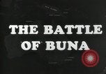 Image Bataille de Buna-Gona Buna Nouvelle Guinée, 1943, de la seconde 14 séquences d'archives historiques vidéo 65675066260