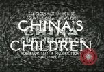 Image Les enfants chinois Chine, 1932, de la seconde 20 séquences d'archives historiques vidéo 65675066263