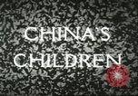 Image Les enfants chinois Chine, 1932, de la seconde 22 séquences d'archives historiques vidéo 65675066263