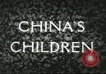 Image Les enfants chinois Chine, 1932, de la seconde 25 séquences d'archives historiques vidéo 65675066263