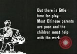 Image of poor children China, 1932, second 44 stock footage video 65675066269