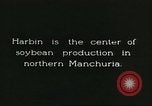 Image of soybean production Harbin Manchukuo Manchuria China, 1928, second 4 stock footage video 65675066280