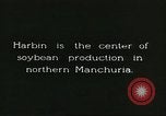 Image of soybean production Harbin Manchukuo Manchuria China, 1928, second 5 stock footage video 65675066280