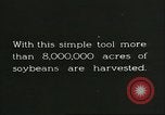 Image of soybean cultivation Harbin Manchukuo Manchuria China, 1928, second 34 stock footage video 65675066284