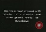 Image of soybean cultivation Harbin Manchukuo Manchuria China, 1928, second 13 stock footage video 65675066285