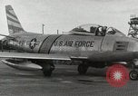 Immagine di F-86 Sabre La corea di Suwon, 1953, secondo 56 filmato di repertorio 65675066307