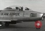 Immagine di F-86 Sabre La corea di Suwon, 1953, secondo 60 filmato di repertorio 65675066307