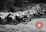 Standbild Motorrad dirtbike Rennen Tarn Frankreich, 1956, aus Sekunde 4 historischem Filmmaterial Videoclip 65675066318