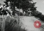Standbild Motorrad dirtbike Rennen Tarn Frankreich, 1956, aus Sekunde 31 historischem Filmmaterial Videoclip 65675066318