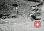 Standbild Motorrad dirtbike Rennen Tarn Frankreich, 1956, aus Sekunde 38 historischem Filmmaterial Videoclip 65675066318