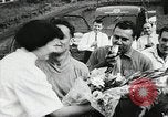Standbild Motorrad dirtbike Rennen Tarn Frankreich, 1956, aus Sekunde 45 historischem Filmmaterial Videoclip 65675066318