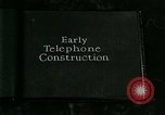 Image of telephone facility construction United States USA, 1926, second 4 stock footage video 65675066326