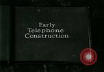 Image of telephone facility construction United States USA, 1926, second 5 stock footage video 65675066326