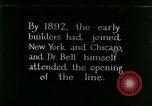 Image of transcontinental telephone line United States USA, 1926, second 1 stock footage video 65675066327