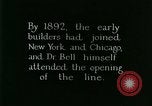 Image of transcontinental telephone line United States USA, 1926, second 3 stock footage video 65675066327