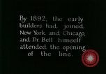 Image of transcontinental telephone line United States USA, 1926, second 4 stock footage video 65675066327