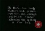 Image of transcontinental telephone line United States USA, 1926, second 6 stock footage video 65675066327