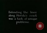 Image of telephone lines Florida United States USA, 1926, second 8 stock footage video 65675066328