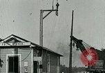 Image of telephone lines Florida United States USA, 1926, second 25 stock footage video 65675066328