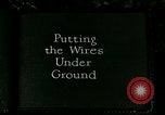 Image of telephone lines United States USA, 1926, second 3 stock footage video 65675066329