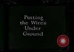 Image of telephone lines United States USA, 1926, second 5 stock footage video 65675066329