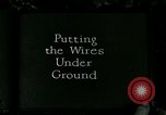 Image of telephone lines United States USA, 1926, second 8 stock footage video 65675066329