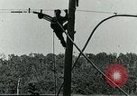 Image of telephone lines United States USA, 1926, second 16 stock footage video 65675066330