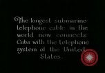 Image of cable to Cuba United States USA, 1926, second 4 stock footage video 65675066331