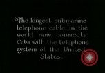 Image of cable to Cuba United States USA, 1926, second 5 stock footage video 65675066331