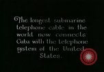 Image of cable to Cuba United States USA, 1926, second 14 stock footage video 65675066331