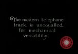 Image of telephone line equipment United States USA, 1926, second 50 stock footage video 65675066332