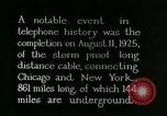 Image of New York-Chicago telephone line connection United States USA, 1925, second 4 stock footage video 65675066333