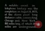 Image of New York-Chicago telephone line connection United States USA, 1925, second 5 stock footage video 65675066333