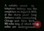 Image of New York-Chicago telephone line connection United States USA, 1925, second 17 stock footage video 65675066333