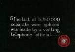 Image of New York-Chicago telephone line connection United States USA, 1925, second 35 stock footage video 65675066333