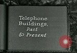 Standbild Telefon Gebäude United States USA, 1926, aus Sekunde 3 historischem Filmmaterial Videoclip 65675066334