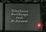 Standbild Telefon Gebäude United States USA, 1926, aus Sekunde 5 historischem Filmmaterial Videoclip 65675066334