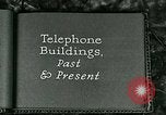 Standbild Telefon Gebäude United States USA, 1926, aus Sekunde 7 historischem Filmmaterial Videoclip 65675066334